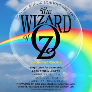 Auditions set in Hopkins for 'Wizard of Oz' @ Hopkins High School auditorium